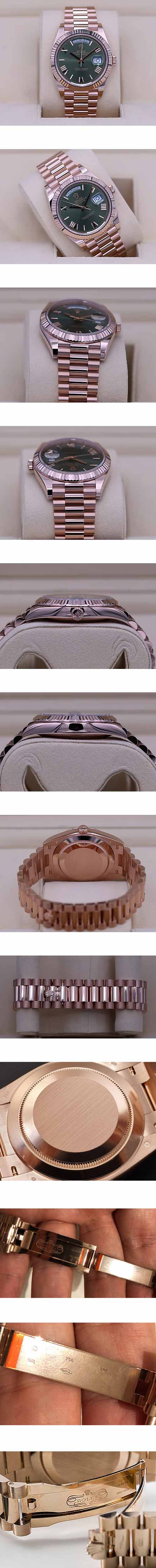 最安値のロレックスデイデイト40Ref.228235メンズ腕時計おすすめ